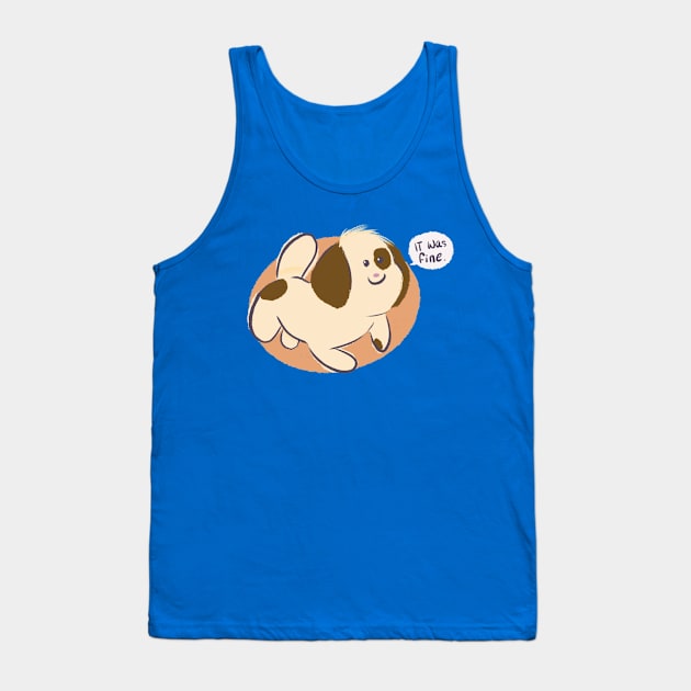 Positive pup Tank Top by AmyNewBlue